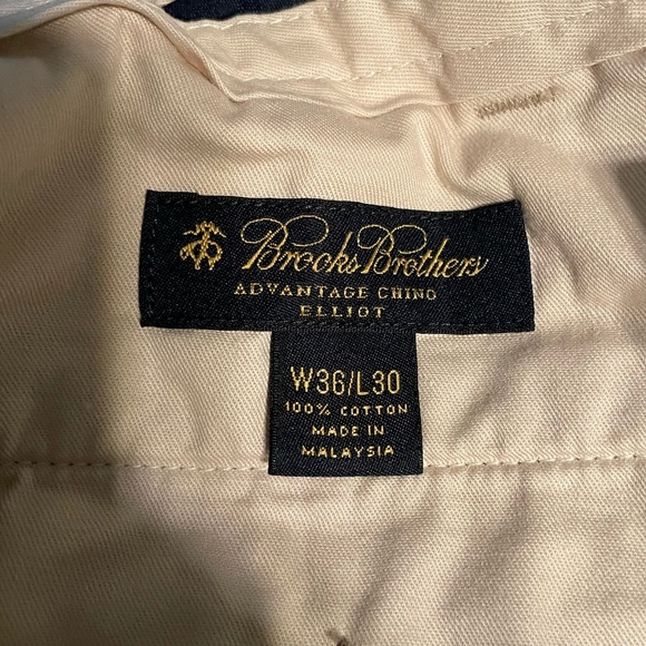 Brooks Brothers Advantage Chino Elliot Fit Pants - Picture 6 of 13